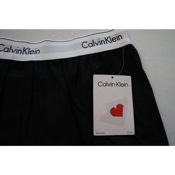 Calvin Klein NB3351 003 Men's Sz L Black Cotton Classic Boxer Shorts $30 - Picture 3 of 5